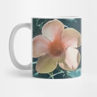 Retro vintage yellow bell flower Mug